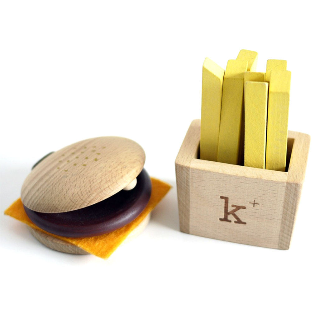 Toy hamburger set best sale